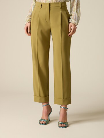 Tapered Pantaloni di oltre in verde