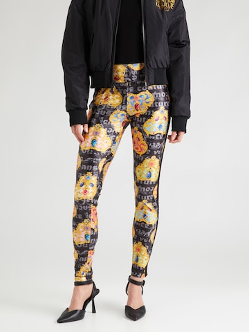 Versace Jeans Couture Regular Leggings in Black: front