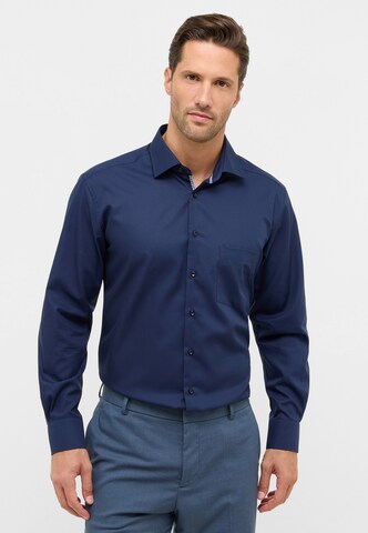ETERNA Regular fit Business shirt in Blue: front