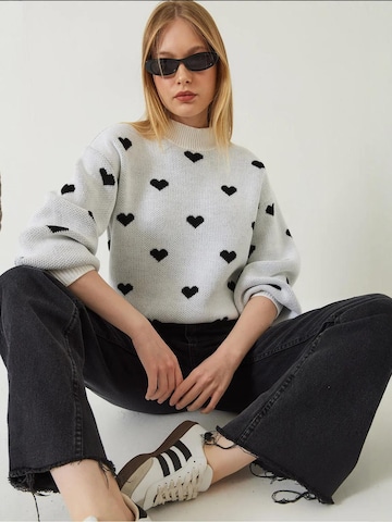 Bianco Lucci - Pullover em cinzento