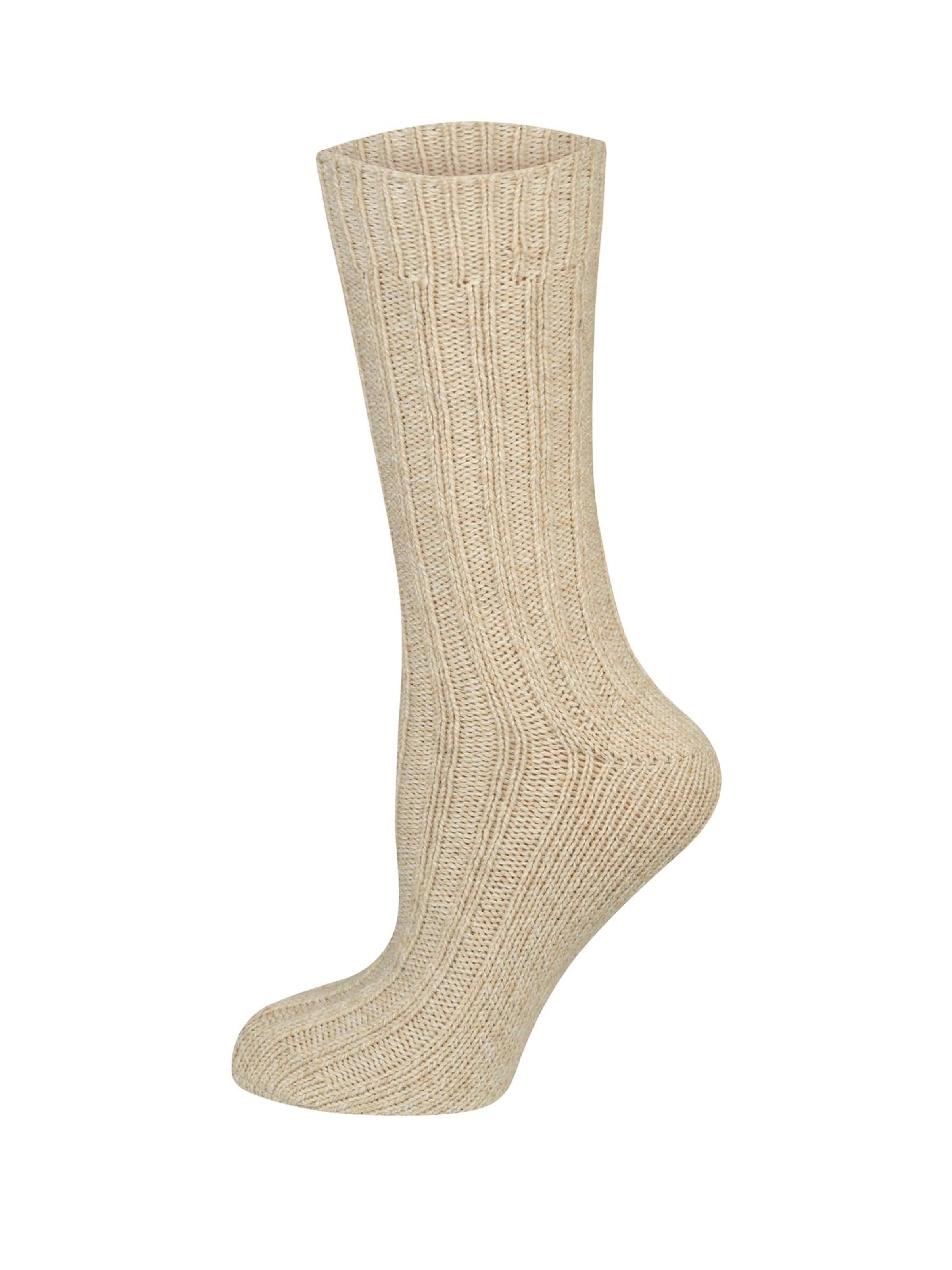 Nur Die Sokken ' Woll Socken ' in Beige