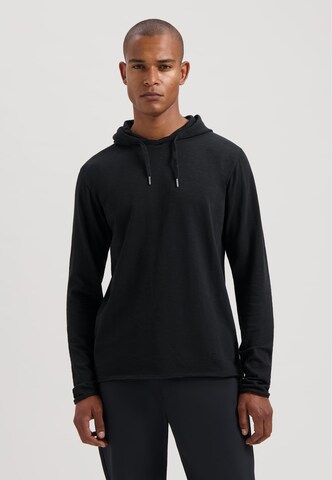 Dstrezzed Sweatshirt 'The Newman' in Black: front