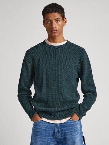 Pepe Jeans - Jersey 'Dean' en verde: frente