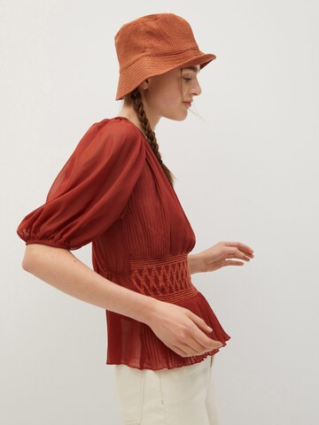 MANGO Blouse in Rood