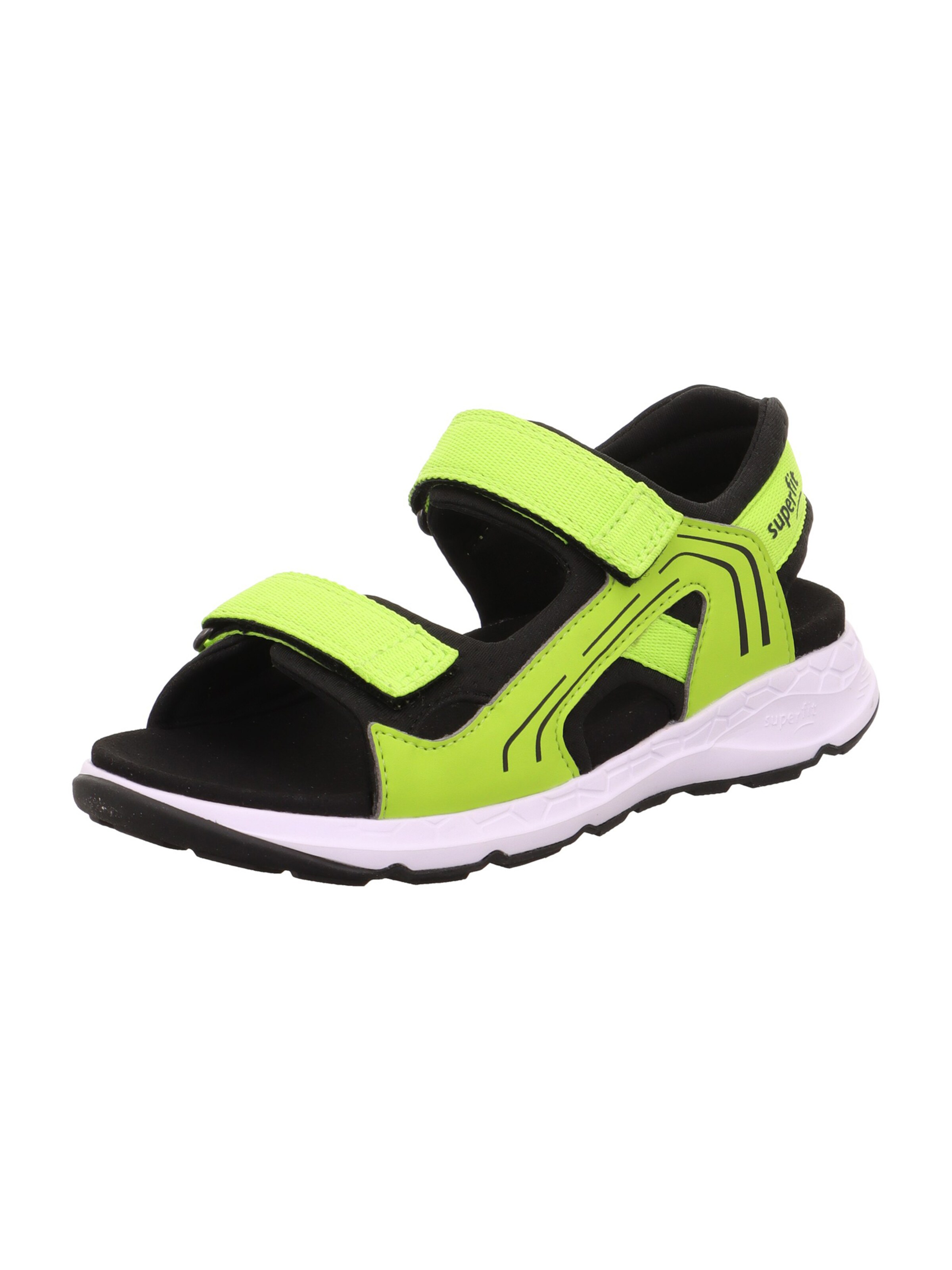 SUPERFIT Sandals & Slippers in Green: front