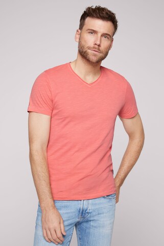T-Shirt CAMP DAVID en rouge : devant