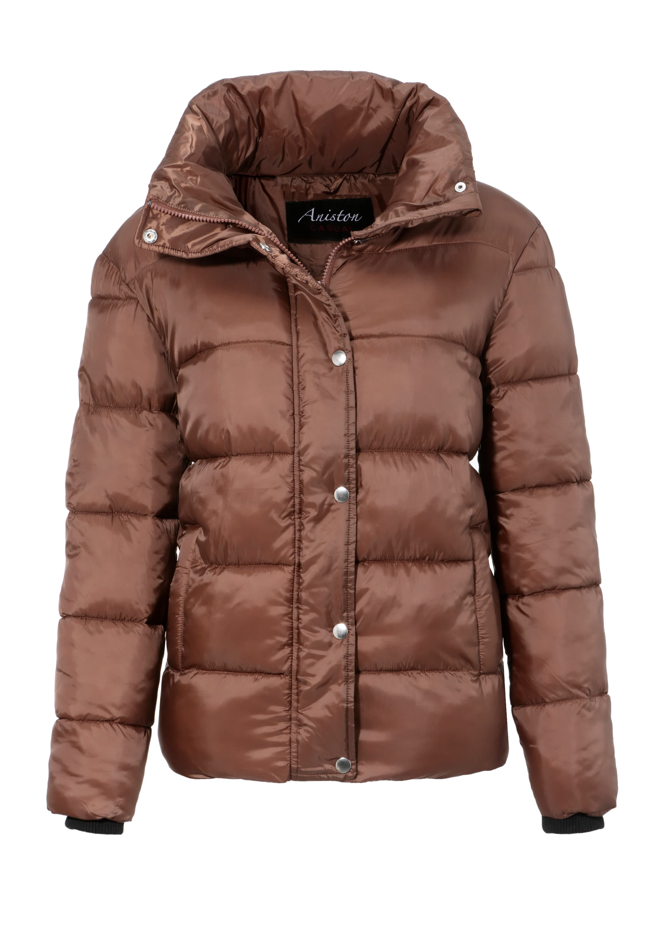 Aniston CASUAL Between-Season Jacket in Brown: front