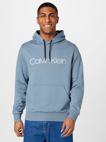 Calvin Klein Collegepaita värissä sininen: edessä