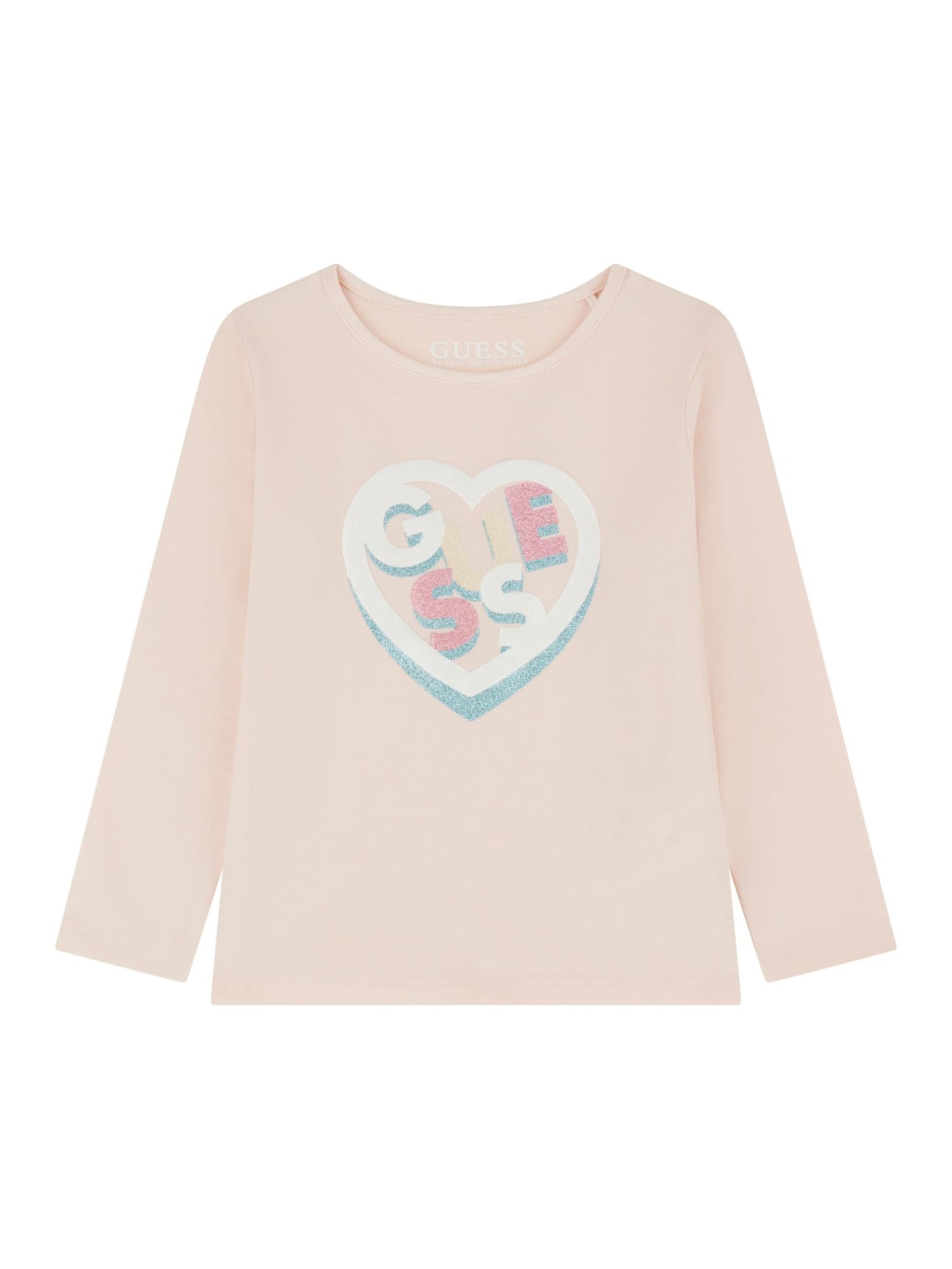 GUESS Shirt in Pink: front