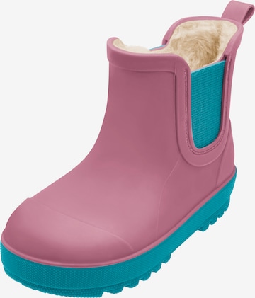 PLAYSHOES - Bota de borracha em roxo: frente
