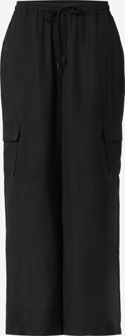 comma casual identity Wide leg Pants in Black: front