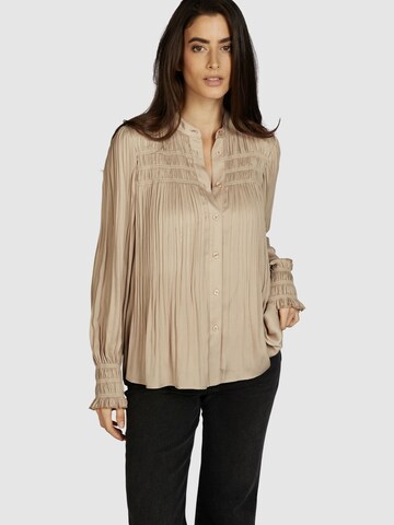 MARC AUREL Blouse in Beige: front