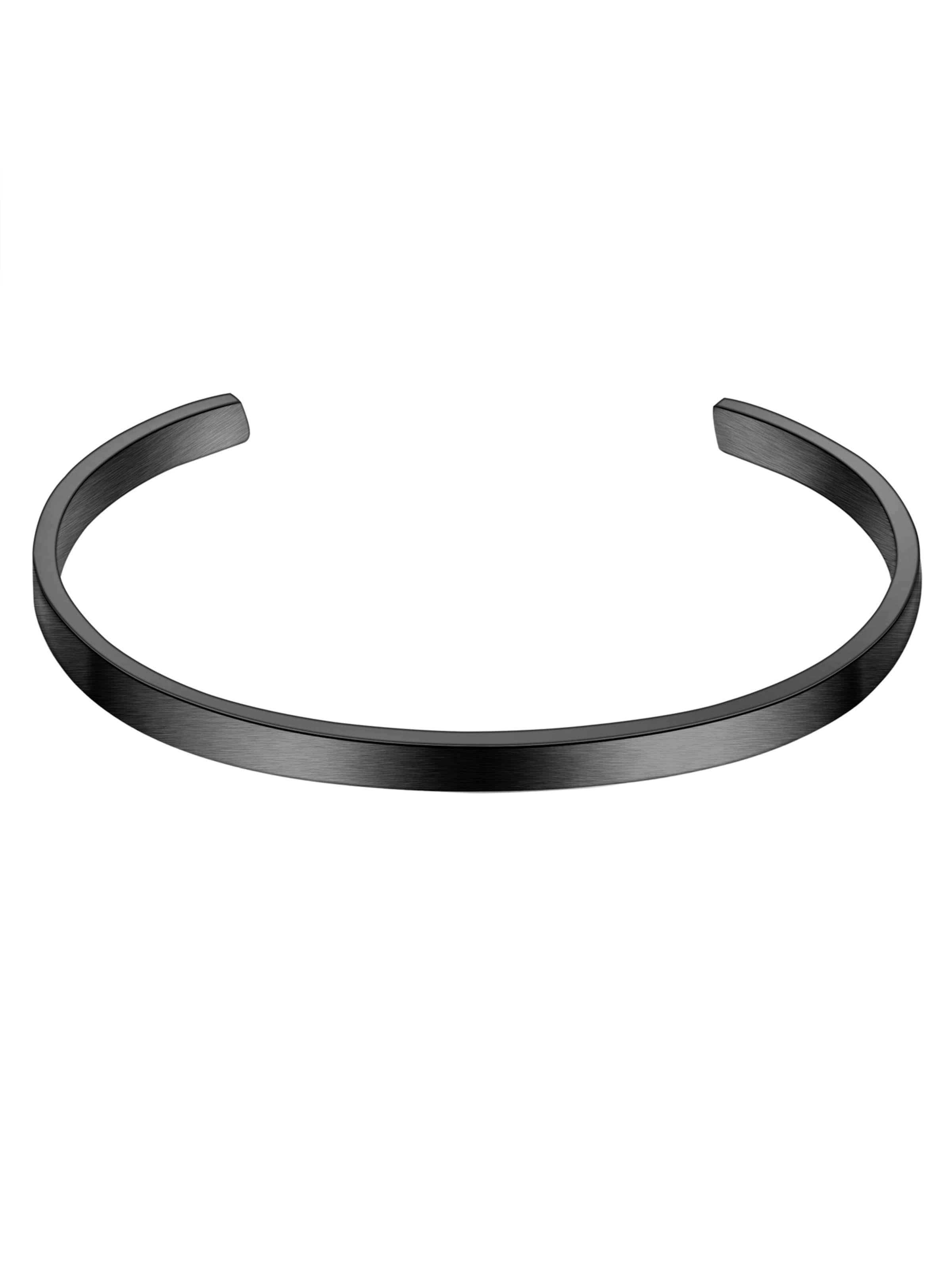 True Rebels Armband in Zwart: voorkant