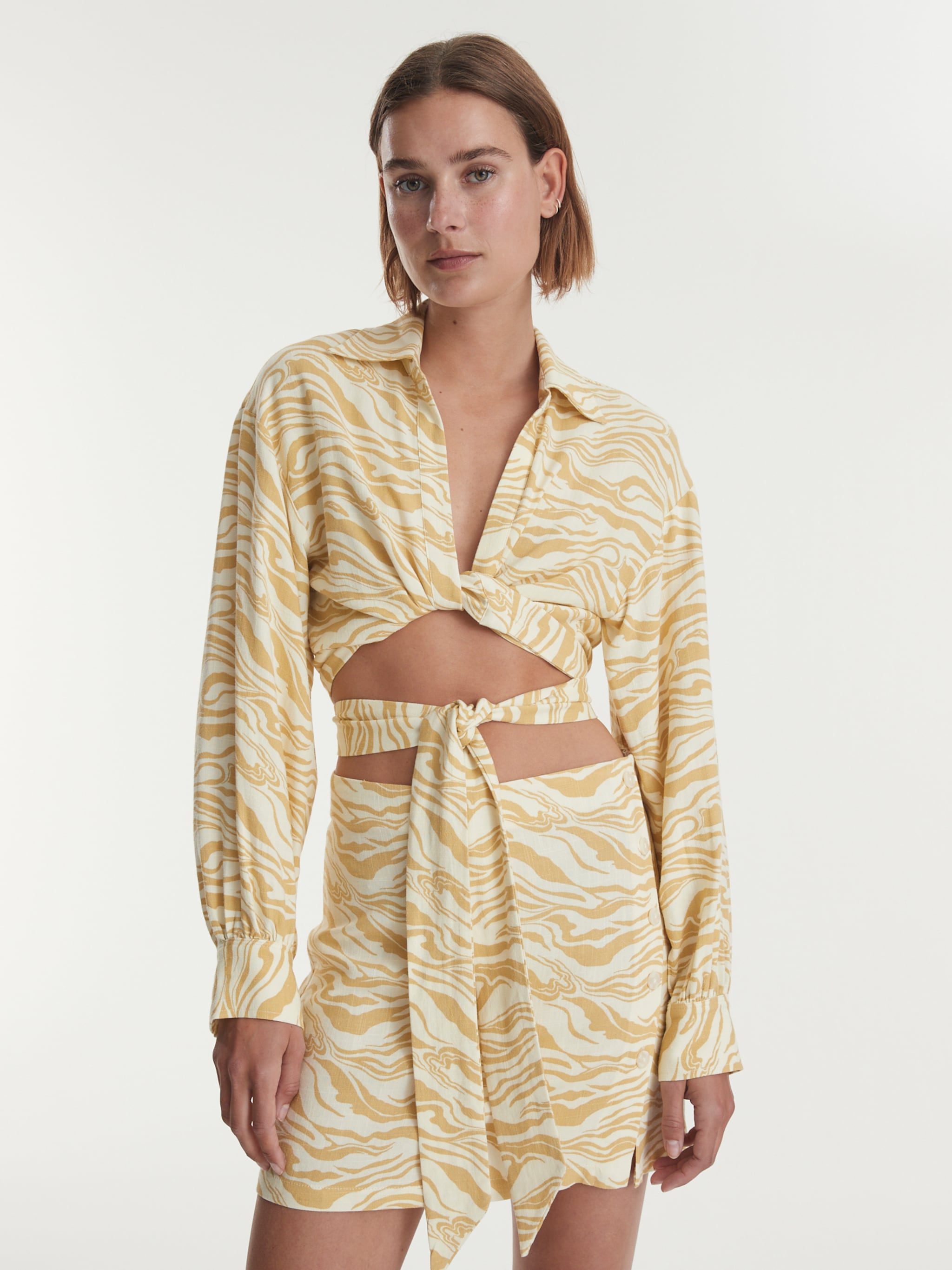 EDITED Producten Blouse 'Levke' Beige