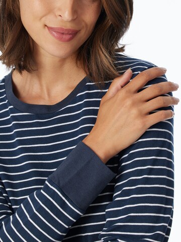 uncover by SCHIESSER Pajama 'UNCOVER Nightwear' in Blue