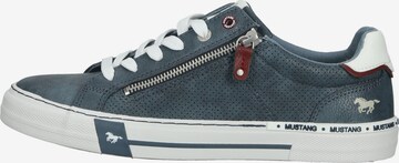 MUSTANG Sneakers laag in Blauw