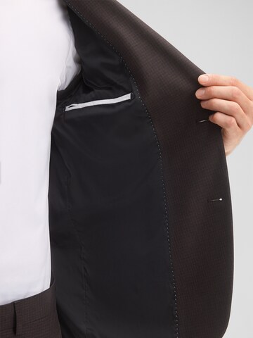 Coupe regular Veste de costume STRELLSON en marron