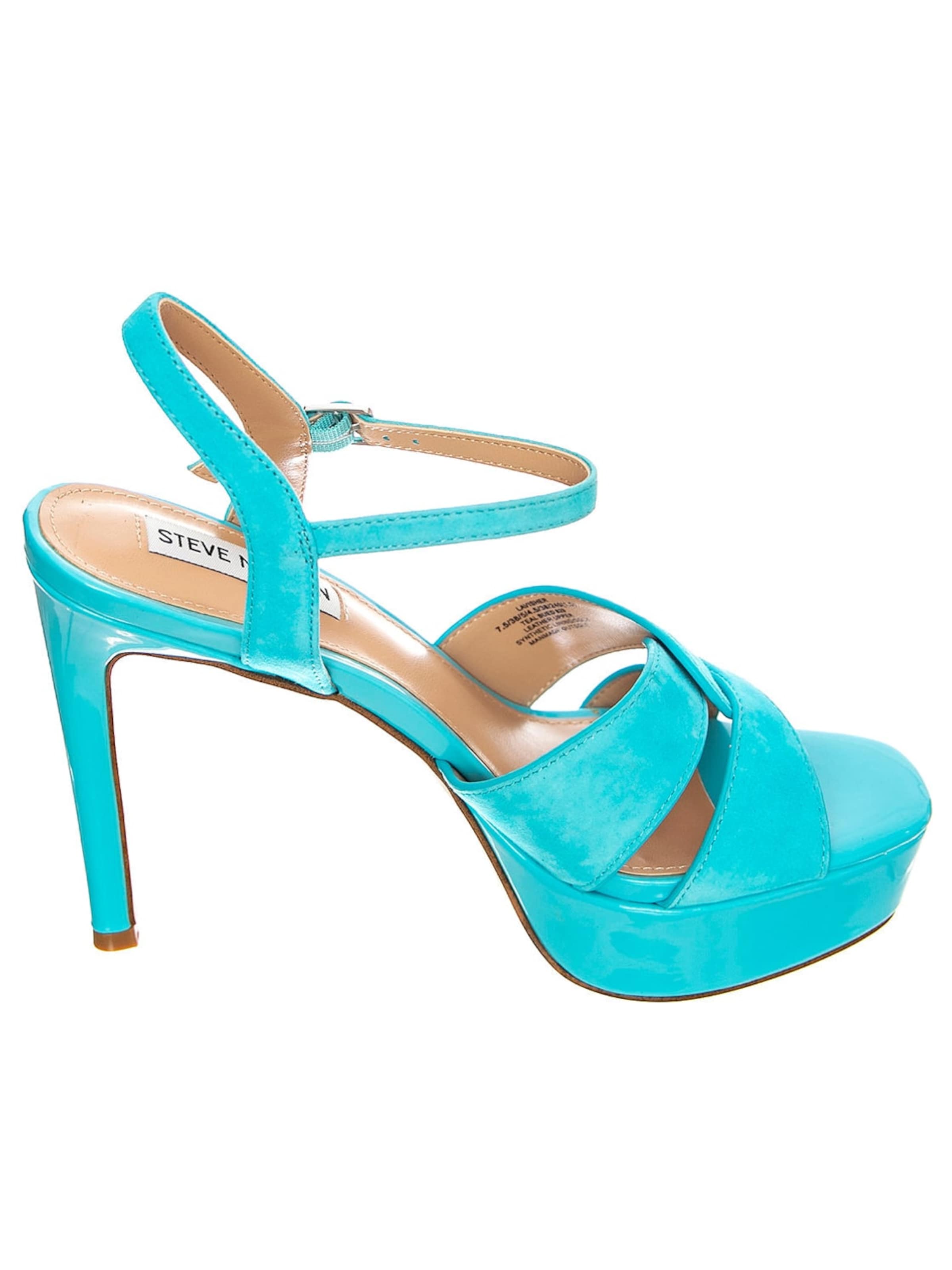 Sandalo 'Womens Lavisher Teal Sued Sandals' di STEVE MADDEN in blu
