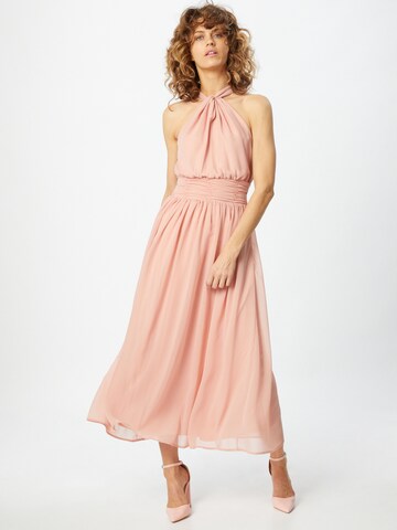 VILA Evening Dress in Pink: front