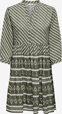 JDY Shirt Dress in Green: front