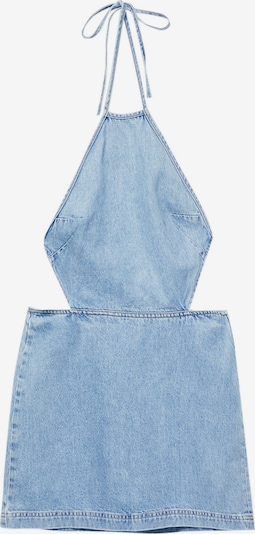 Pull&Bear Robe d’été en bleu denim, Vue avec produit