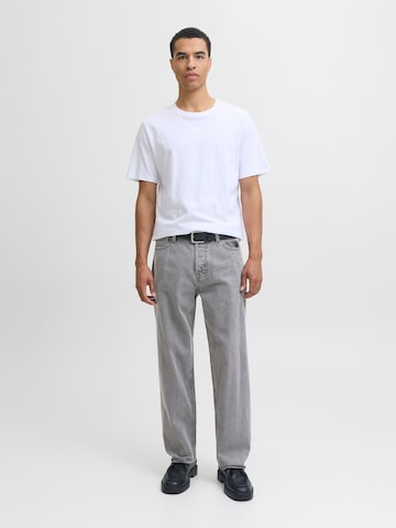 JACK & JONES Voľný strih Džínsy 'JJIEddie JJOriginal' - Sivá