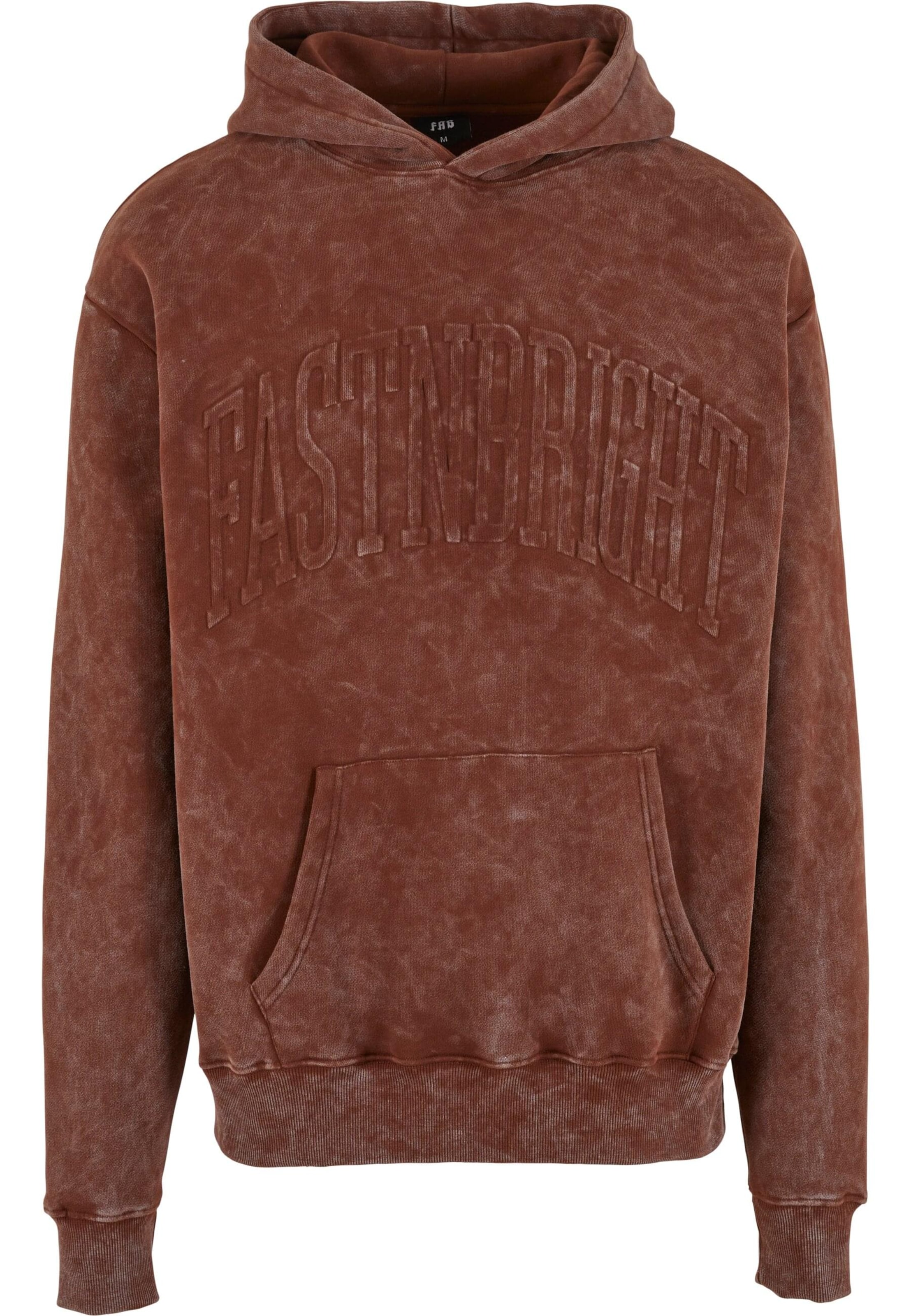 Fast & Bright Sweatshirt i brun: framsida