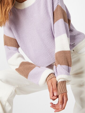 HOLLISTER Sweter w kolorze fioletowy