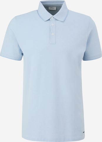 s.Oliver BLACK LABEL - Camisa em azul: frente