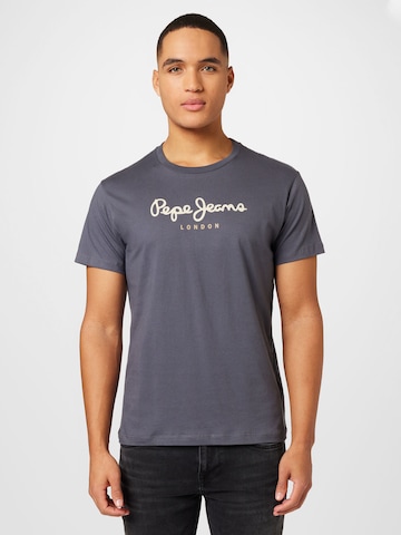 Pepe Jeans - Camisa 'EGGO' em cinzento: frente