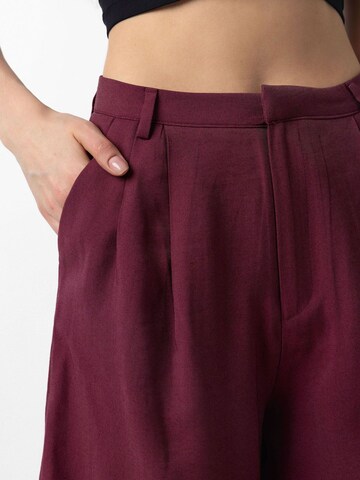 Antioch Wide leg Broek 'Fadwa' in Rood