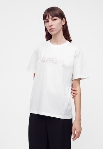 Karl Lagerfeld - Camiseta 'IKON' en blanco