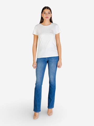 Top 'ECS MODA TA6056 JS923' di Liu Jo in beige