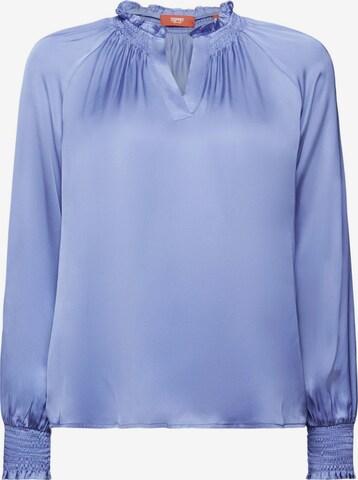 ESPRIT Blouse in Blauw: voorkant