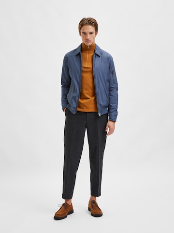 SELECTED HOMME Between-Season Jacket 'Royce' in Blue