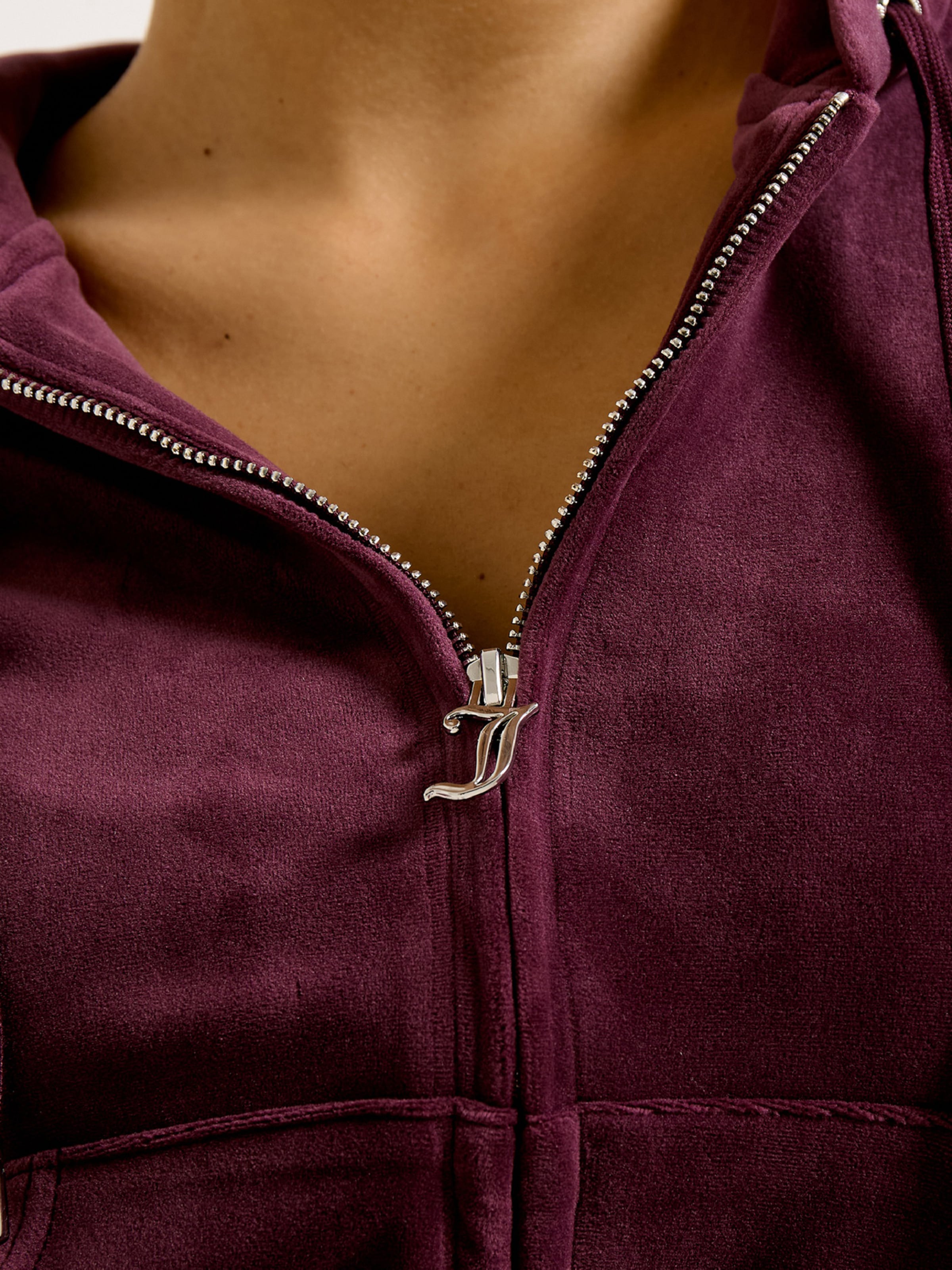 Giacca di felpa di Juicy Couture in rosso