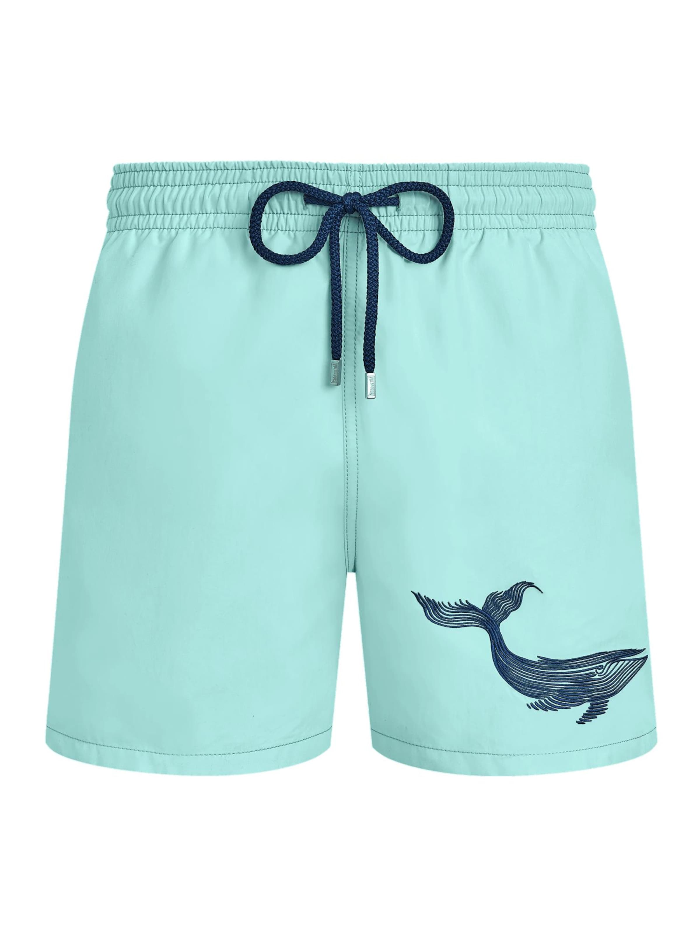 Vilebrequin - Bermudas en azul: frente