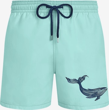Vilebrequin - Bermudas en azul: frente