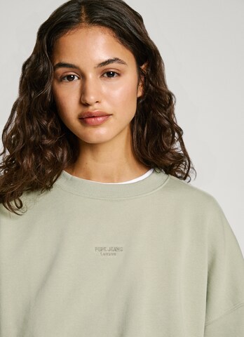Pepe Jeans Sweatshirt 'Evelyn' in Green