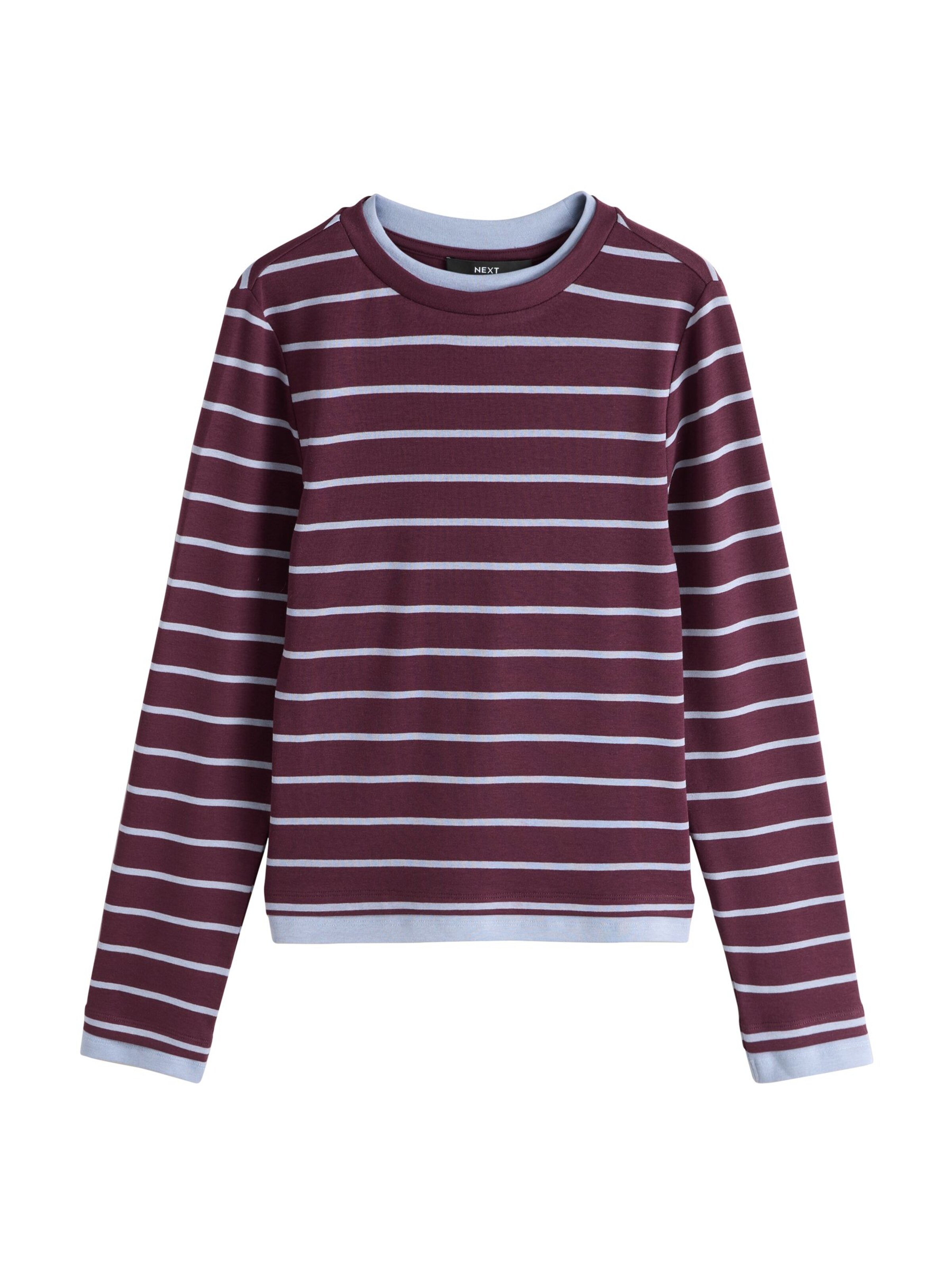 Next Shirt in Rot: Vorderseite