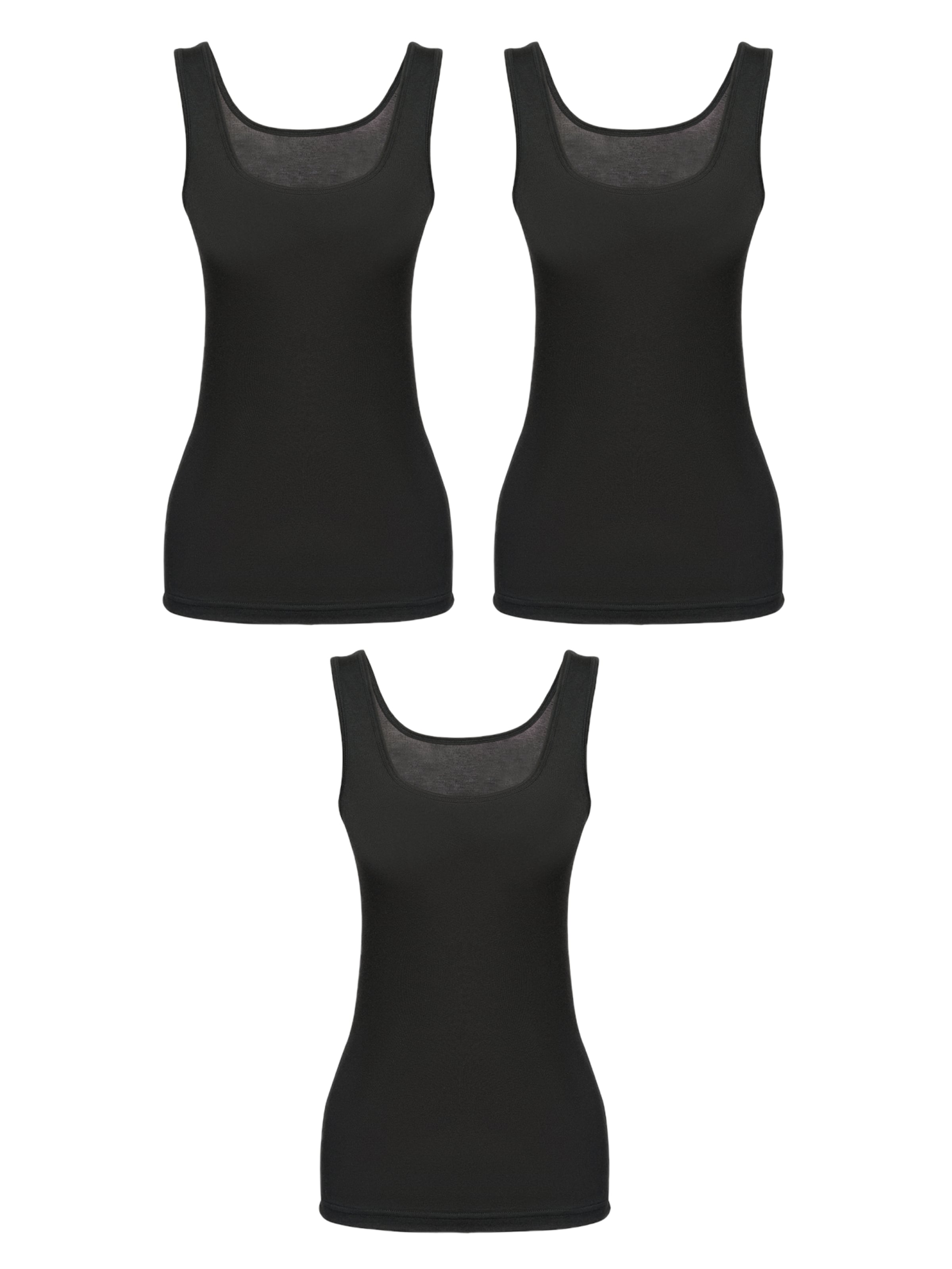 Erdem Top in Black: front