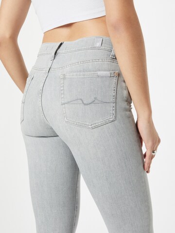 7 for all mankind Slimfit Jeans 'ROXANNE' in Grijs