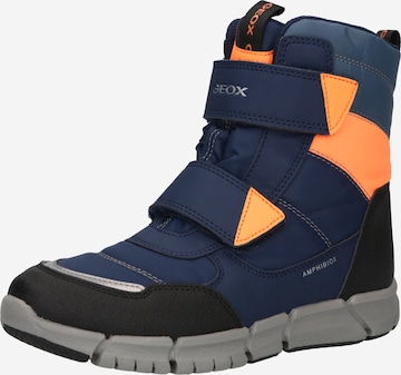 GEOX Snow boots in Blue: front
