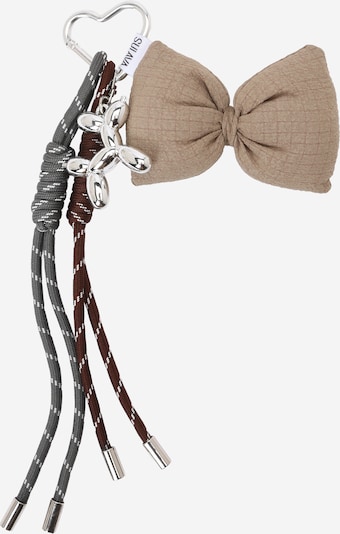 SUI AVA Avaimenperä värissä tummabeige / ruskea / harmaa / hopea, Tuotenäkymä