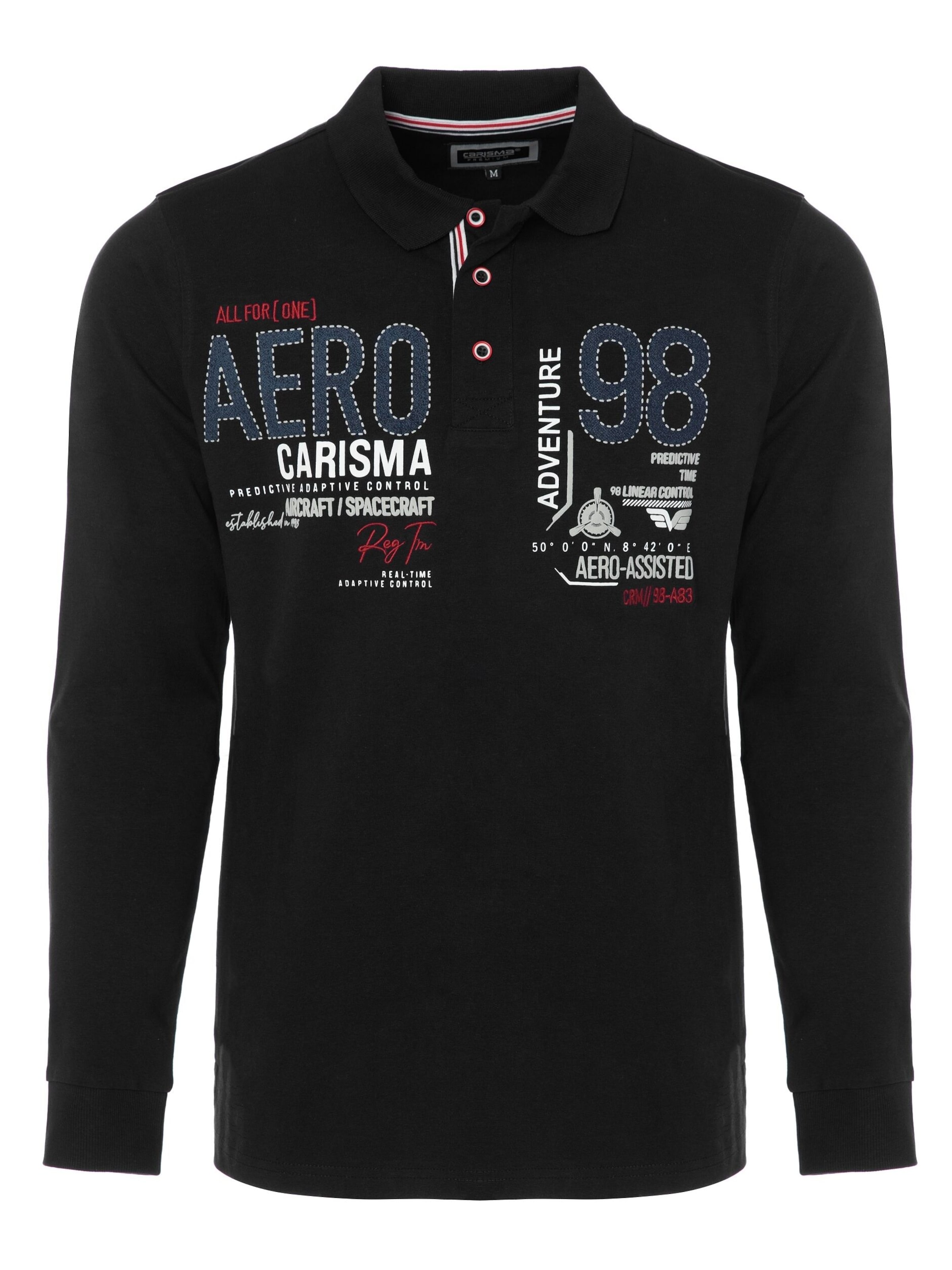 CARISMA Shirt in Schwarz: Vorderseite