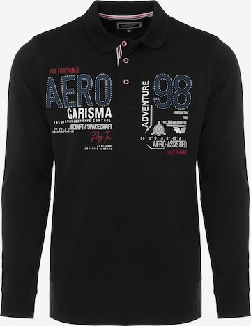 CARISMA Shirt in Black: front