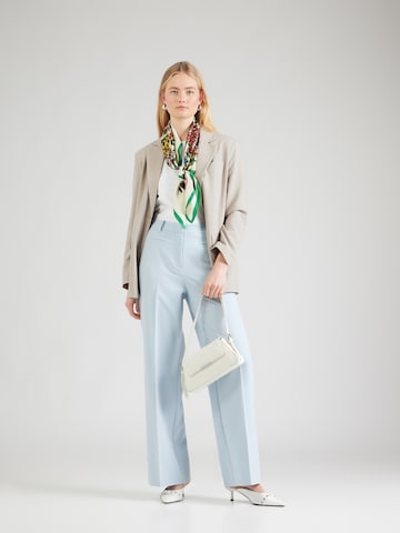 MORE & MORE Широкий Плиссированные брюки в Синий