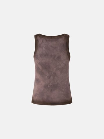 PINKO Top 'Cosmopolitan' in Brown