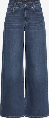 My Essential Wardrobe - Perna larga Calças de ganga 'Nida' em azul: frente