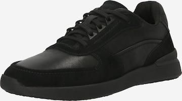 CLARKS - Sapatilha com atacadores 'RaceLite Move' em preto: frente